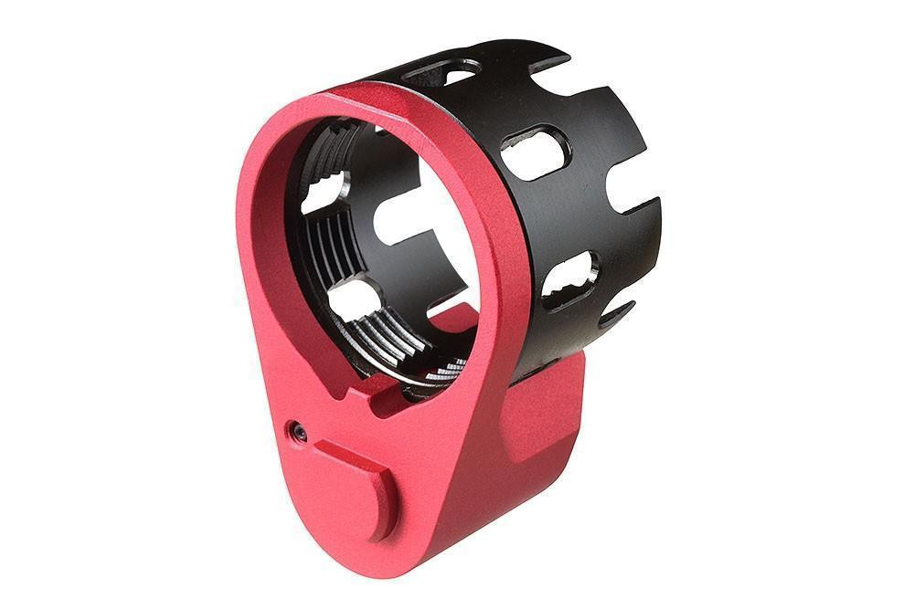 Strike Industries Enhanced Castle Nut-Extended QD End Plate - STRIKE INDUSTRIES Strike Industries AR 15 Enhanced Castle Nut and Extended QD End Plate, Strike Industries Parts, AR 15 Parts STRIKE INDUSTRIES Strike Industries AR 15 Enhanced Castle Nut and Extended QD End Plate, Strike Industries Parts, AR 15 Parts