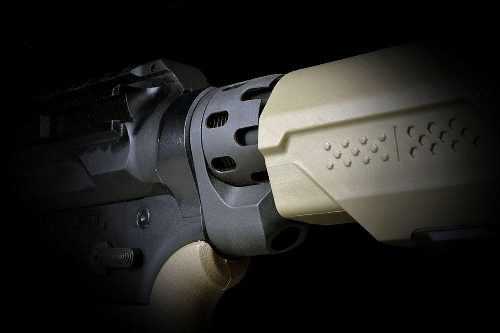 Strike Industries Enhanced Castle Nut-Extended QD End Plate - STRIKE INDUSTRIES Strike Industries AR 15 Enhanced Castle Nut and Extended QD End Plate, Strike Industries Parts, AR 15 Parts STRIKE INDUSTRIES Strike Industries AR 15 Enhanced Castle Nut and Extended QD End Plate, Strike Industries Parts, AR 15 Parts