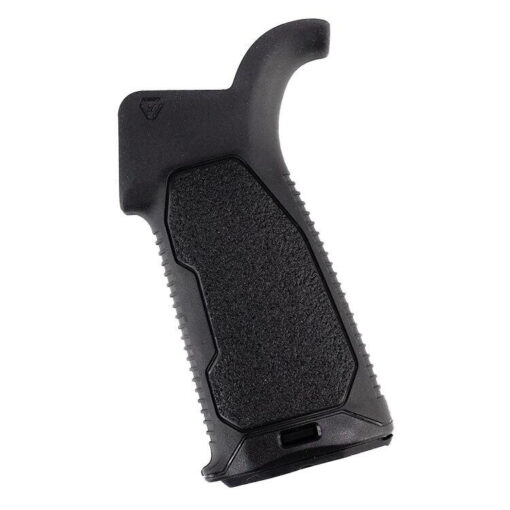 Strike Industries AR 15 Overmolded Enhanced Pistol Grip 15deg - Black Rifle Depot