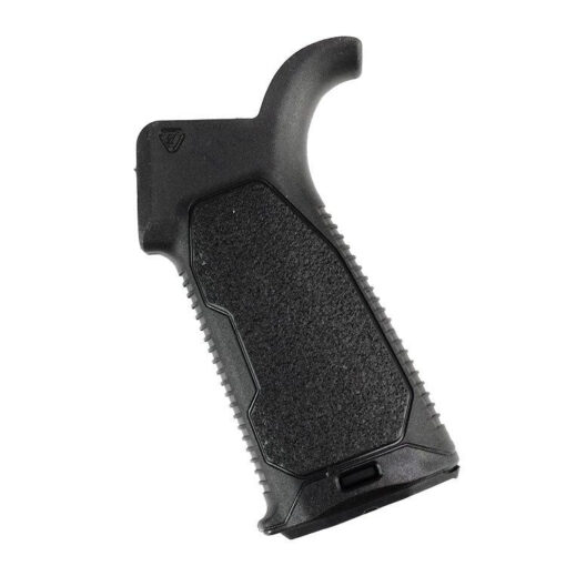 Strike Industries AR15 Overmolded Enhanced Pistol Grip 20deg (BLK) - Black Rifle Depot