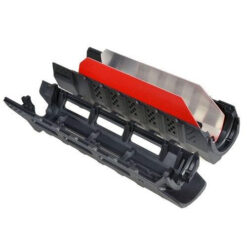 STRIKE INDUSTRIES Strike Industries Carbine Length Polymer Handguard BLK/RED, AR 15 Handguard, Colored AR 15 Parts, Red AR 15 Parts, AR 15 Parts, AR Parts