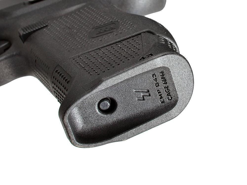 Strike Industries Enhanced Magazine Plate for Glock G43 - Black - STRIKE INDUSTRIES Strike Industries Enhanced Magazine Plate for Glock G43 - Black STRIKE INDUSTRIES Strike Industries Enhanced Magazine Plate for Glock G43 - Black