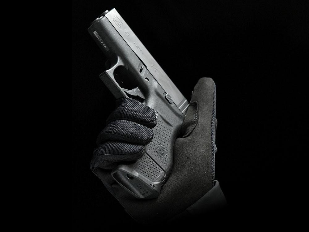 Strike Industries Enhanced Magazine Plate for Glock G43 - Black - STRIKE INDUSTRIES Strike Industries Enhanced Magazine Plate for Glock G43 - Black STRIKE INDUSTRIES Strike Industries Enhanced Magazine Plate for Glock G43 - Black