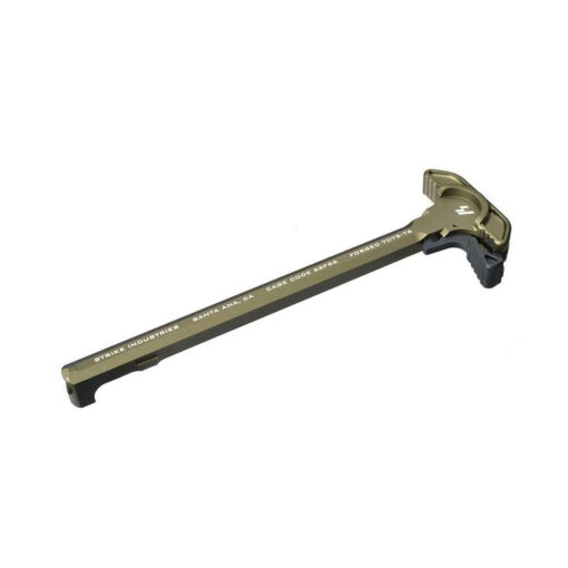 Strike Industries Extended Latch Charging Handle - FDE - Black Rifle Depot