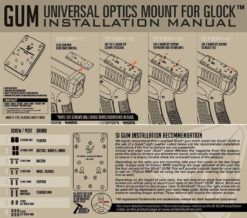 STRIKE INDUSTRIES Strike Industries Glock Universal Optics Mount - Black