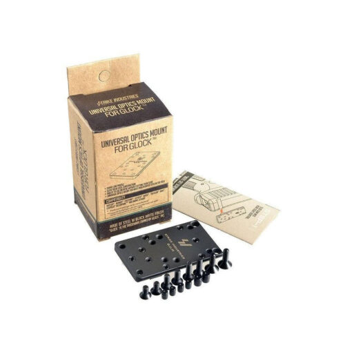 Strike Industries Universal (Optics) Mount for Glock - Black - Black Rifle Depot