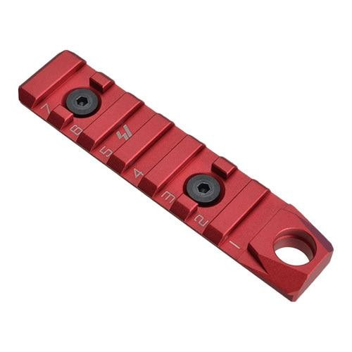 Strike Industries LINK Rail Section QD - 7 Slots - RED - STRIKE INDUSTRIES Strike Industries LINK Rail Section QD - 7 Slots - RED STRIKE INDUSTRIES Strike Industries LINK Rail Section QD - 7 Slots - RED