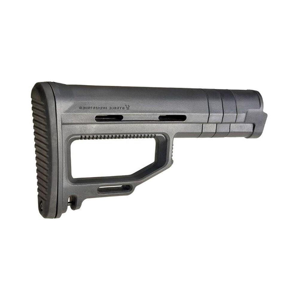 Strike Industries Modular Fixed AR 15 Stock - BLK - STRIKE INDUSTRIES Strike Industries Modular Fixed AR 15 Stock - BLK STRIKE INDUSTRIES Strike Industries Modular Fixed AR 15 Stock - BLK