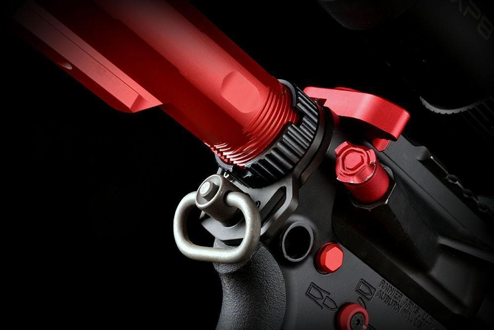 Strike Industries Multi-Function Endplate - STRIKE INDUSTRIES Strike Industries Multi-Function End Plate w/ Anti-Rotation Castle Nut - Black, Castle Nut, AR 15 Parts, AR 15 Spare Parts, AR Parts, AR 15 Lower Parts STRIKE INDUSTRIES Strike Industries Multi-Function End Plate w/ Anti-Rotation Castle Nut - Black, Castle Nut, AR 15 Parts, AR 15 Spare Parts, AR Parts, AR 15 Lower Parts