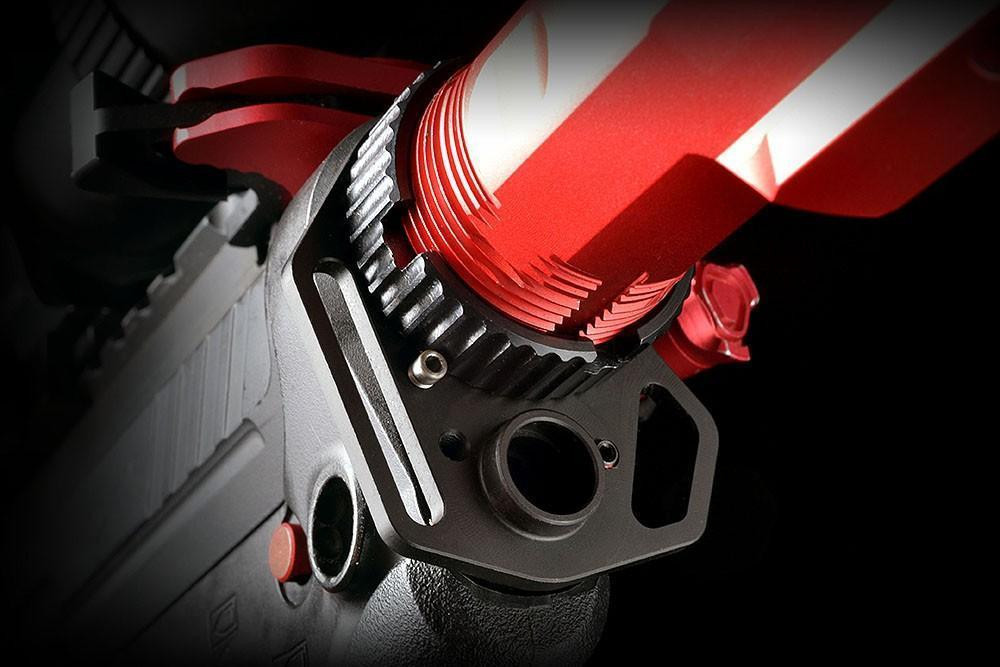 Strike Industries Multi-Function Endplate - STRIKE INDUSTRIES Strike Industries Multi-Function End Plate w/ Anti-Rotation Castle Nut - Black, Castle Nut, AR 15 Parts, AR 15 Spare Parts, AR Parts, AR 15 Lower Parts STRIKE INDUSTRIES Strike Industries Multi-Function End Plate w/ Anti-Rotation Castle Nut - Black, Castle Nut, AR 15 Parts, AR 15 Spare Parts, AR Parts, AR 15 Lower Parts