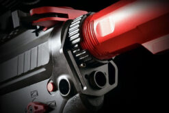 STRIKE INDUSTRIES Strike Industries Multi-Function End Plate w/ Anti-Rotation Castle Nut - Black, Castle Nut, AR 15 Parts, AR 15 Spare Parts, AR Parts, AR 15 Lower Parts