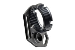 STRIKE INDUSTRIES Strike Industries Multi-Function End Plate w/ Anti-Rotation Castle Nut - Black, Castle Nut, AR 15 Parts, AR 15 Spare Parts, AR Parts, AR 15 Lower Parts