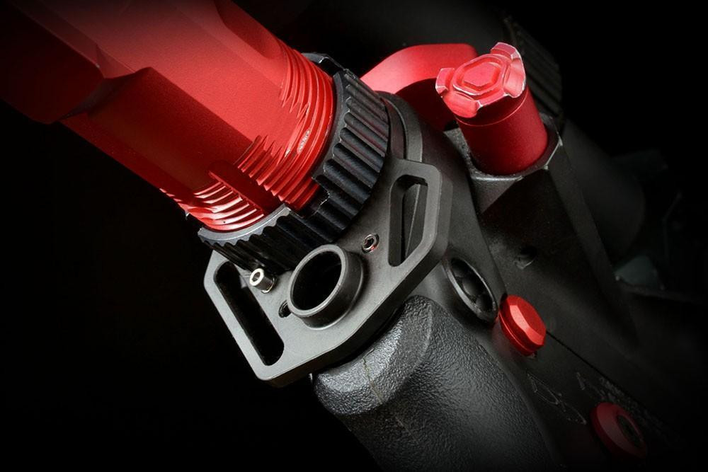 Strike Industries Multi-Function Endplate - STRIKE INDUSTRIES Strike Industries Multi-Function End Plate w/ Anti-Rotation Castle Nut - Black, Castle Nut, AR 15 Parts, AR 15 Spare Parts, AR Parts, AR 15 Lower Parts STRIKE INDUSTRIES Strike Industries Multi-Function End Plate w/ Anti-Rotation Castle Nut - Black, Castle Nut, AR 15 Parts, AR 15 Spare Parts, AR Parts, AR 15 Lower Parts