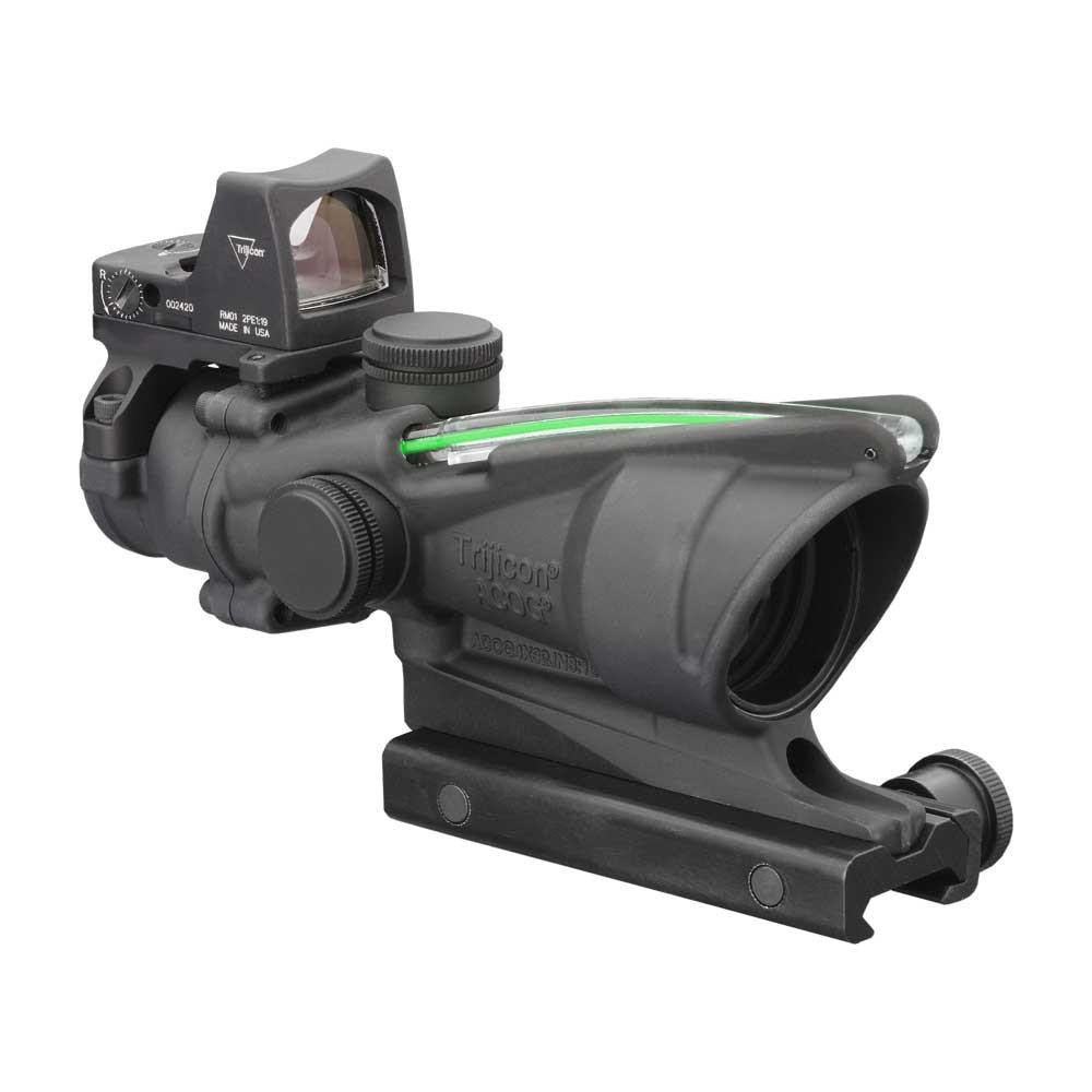 Trijicon-ACOG-4x32-BAC-Riflescope-w-Trijicon-RMR-.223-BDC-Trijicon-ACOG-4x32-BAC-Riflescope-w-Trijicon-RMR-.223-BDC Trijicon ACOG 4x32 BAC Riflescope w/ Trijicon RMR -.223 BDC