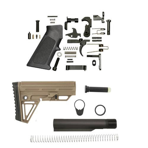 Alpha-AR-15-Lower-Build-Kit-Sand-Alpha-AR-15-Lower-Build-Kit-San Alpha AR-15 Lower Build Kit - San