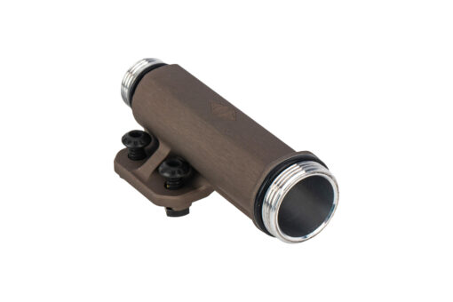 Reptilia Corp TORCH 6V/18650 M-LOK Light Body - Right, Tobacco - Black Rifle Depot