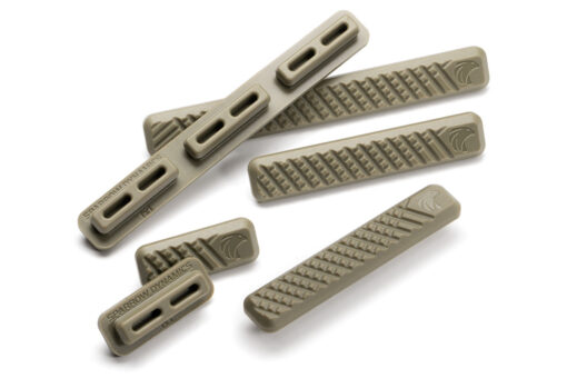 Sparrow Dynamics Silicone Rail Cover - M-LOK - FDE - Black Rifle Depot