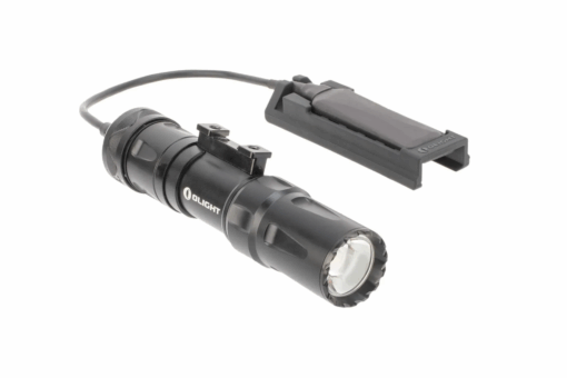 Olight Odin Mini 1250 Lumen Rechargeable M-LOK Mount Flashlight - Black - Black Rifle Depot