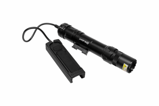 Olight Odin GL M 1500 Lumen Rechargeable Rail Mount Flashlight with Green Laser - Black Rifle Depot