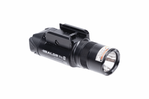 Olight Baldr Pro R 1350 Lumen Rechargeable Weapon Light and Green Laser Sight - Black - Black Rifle Depot