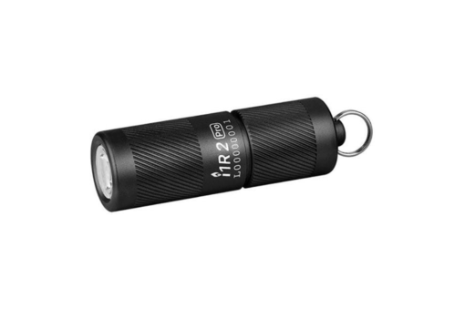 Olight i1R 2 Pro Rechargeable Keychain LED Flashlight w/ USB-C Charging Cable - Black Rifle Depot