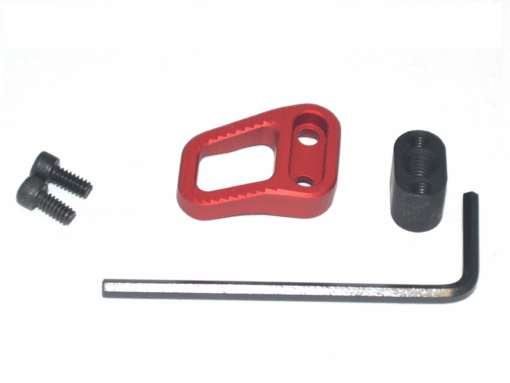 Armaspec B2 Extended Mag Release - Red - Black Rifle Depot