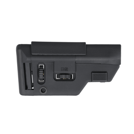 B5 Systems AR-15 Collapsible Precision Stock - Medium, Black - Black Rifle Depot
