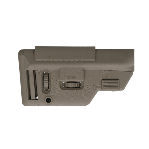 B5 Systems AR-15 Collapsible Precision Stock - Medium, FDE - Black Rifle Depot