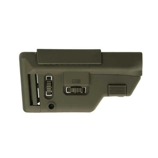 B5 Systems AR-15 Collapsible Precision Stock - Medium, OD Green - Black Rifle Depot