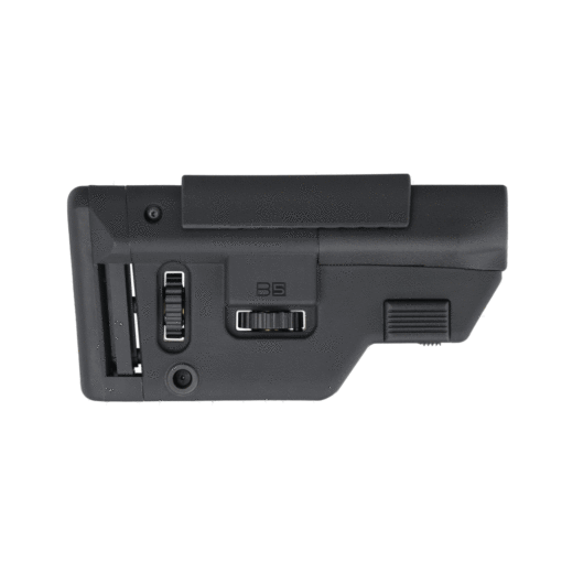 B5 Systems AR-15 Collapsible Precision Stock - Long, Black - Black Rifle Depot