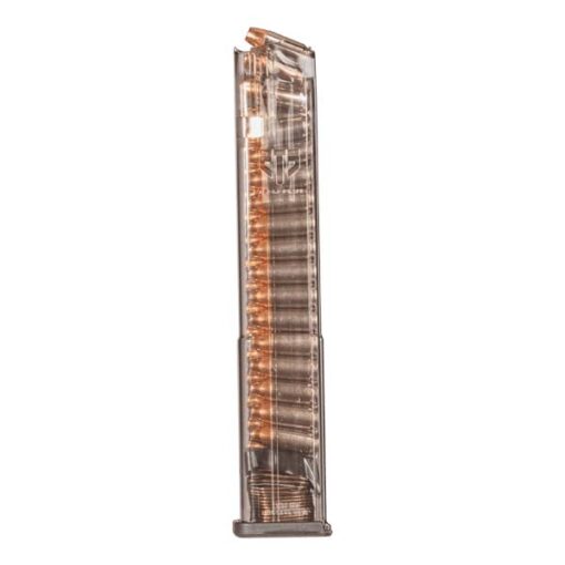 ETS 32-Round 9mm Magazine for GLOCK 18 - Translucent Clear - Black Rifle Depot