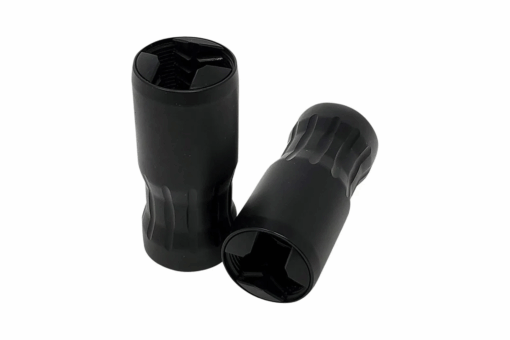 Area 419 Hellfire Linear Flash Suppressor Flash Hider w/ Adapter - 1/2x28 - Black Rifle Depot
