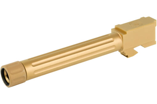 CMC Fluted Barrel for Glock 17 - Threaded, Bronze DLC - Black Rifle Depot