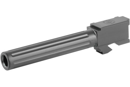 CMC Fluted Barrel for Glock 17 - Unthreaded, Black DLC - Black Rifle Depot