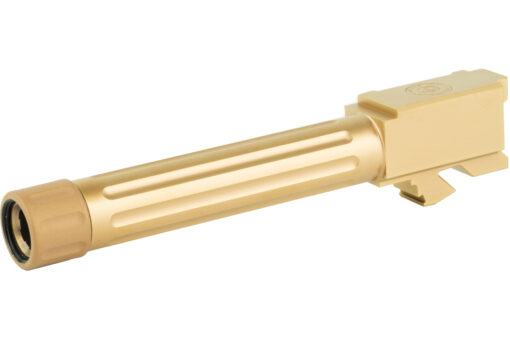 CMC Fluted Barrel for Glock 19 - Theaded, Bronze DLC - Black Rifle Depot