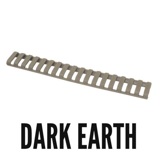 Ergo 18-Slot Ladder LowPro Rail Covers 3PK - FDE - Black Rifle Depot
