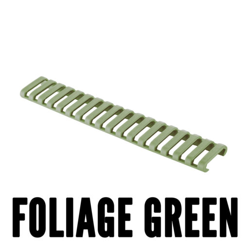 Ergo 18-Slot Ladder LowPro Rail Covers 3PK - Foliage Green - Black Rifle Depot