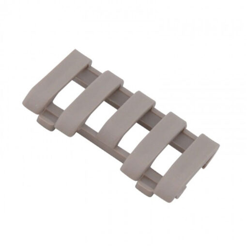 Ergo 5-Slot LowPro Picatinny Rail Wire Loom - FDE - Black Rifle Depot