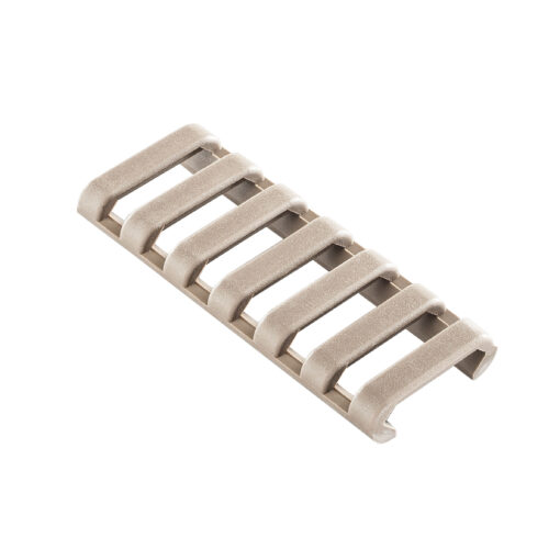 Ergo 7-Slot Ladder LowPro Rail Covers 3PK - FDE - Black Rifle Depot