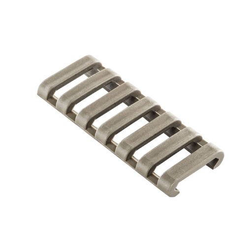 Ergo 7-Slot Ladder LowPro Rail Covers 3PK - OD Green - Black Rifle Depot