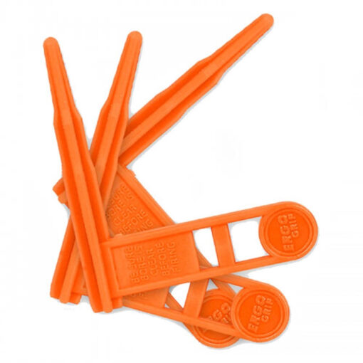 Ergo Safety Chamber Flag 3PK - Orange - Black Rifle Depot