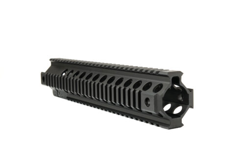 Dirty Bird AR-15 ASAL Free Float Quad Rail - 12, Black - Black Rifle Depot