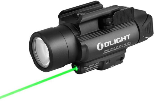 Olight Baldr Pro 1350 Lumens LED Light With Green Dot - Black - Black Rifle Depot