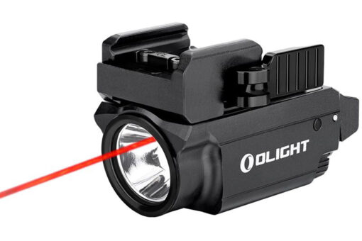Olight Baldr RL Mini 600 Lumens LED Light With Green Dot - Black - Black Rifle Depot