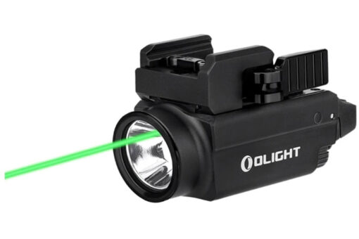Olight Baldr S 800 Lumens LED Light With Green Dot - Black - Black Rifle Depot