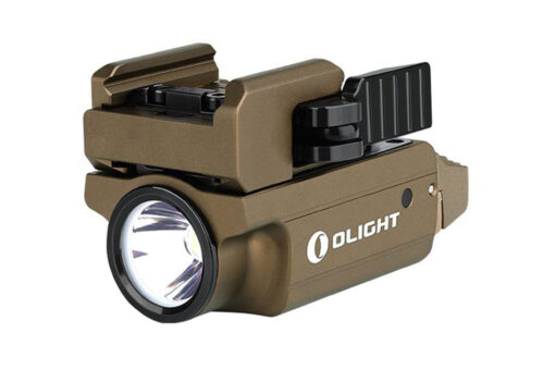 Olight PL-Mini2 Valkyrie Xp-L W2 Cool White Rechargeable LED Light - Desert Tan - Black Rifle Depot