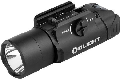 Olight Pl Turbo Valkyrie 800 Lumens LED WML For Long-Range Illumination - Black - Black Rifle Depot