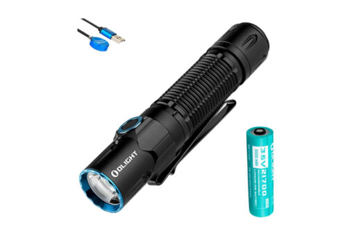 Olight Warrior 3S High Beam Tactical Flashlight - Black Rifle Depot