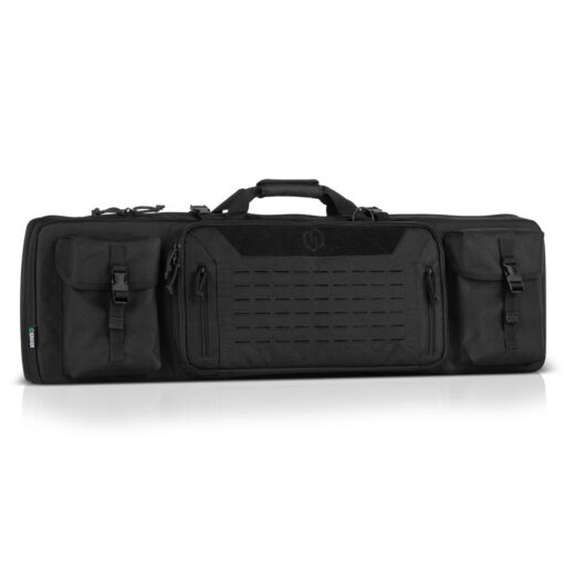 Savior Equipment Urban Warfare Double Rifle Bag - Black - 55" Long - Black Rifle Depot