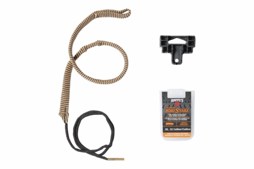 Hoppe's Boresnake Den with Case & T-Handle - .30/.32 Pistol - Black Rifle Depot